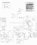 Camshaft Crankcase Cover Crankshaft Cylinder Lubrication OperatorS Manual PistonRingsConnecting Rod Warning Label Diagram and Parts List for 20E337-0110-E1  Briggs and Stratton Engine